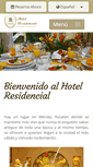 Mobile Screenshot of hotelresidencial.com.mx